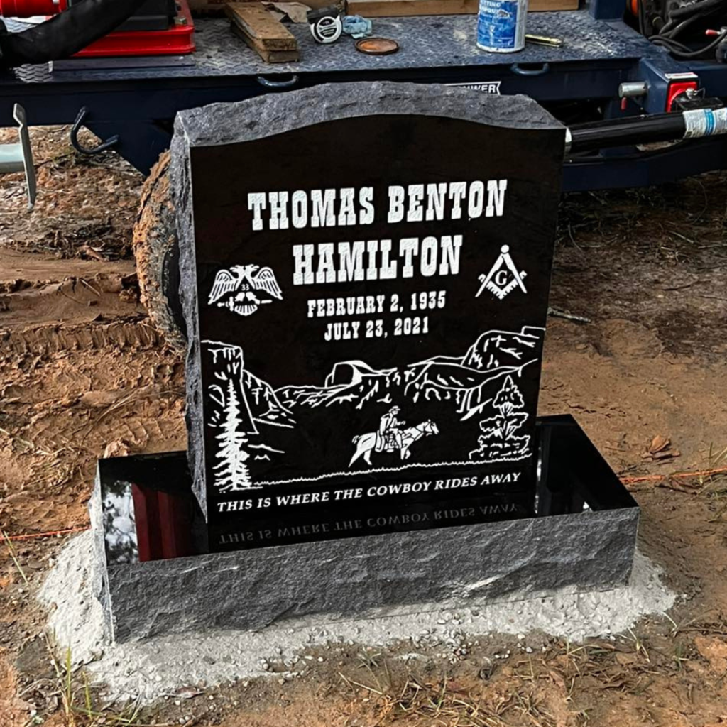 Custom Laser Etched Images for Memorials and Headstones  Southeast Texas & Southwest Louisiana