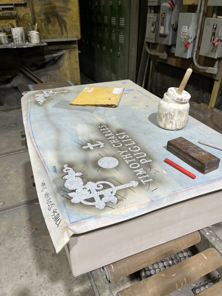 process for granite memorials